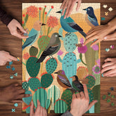 Kaktus- und Vogel-Puzzle, 1000 Teile